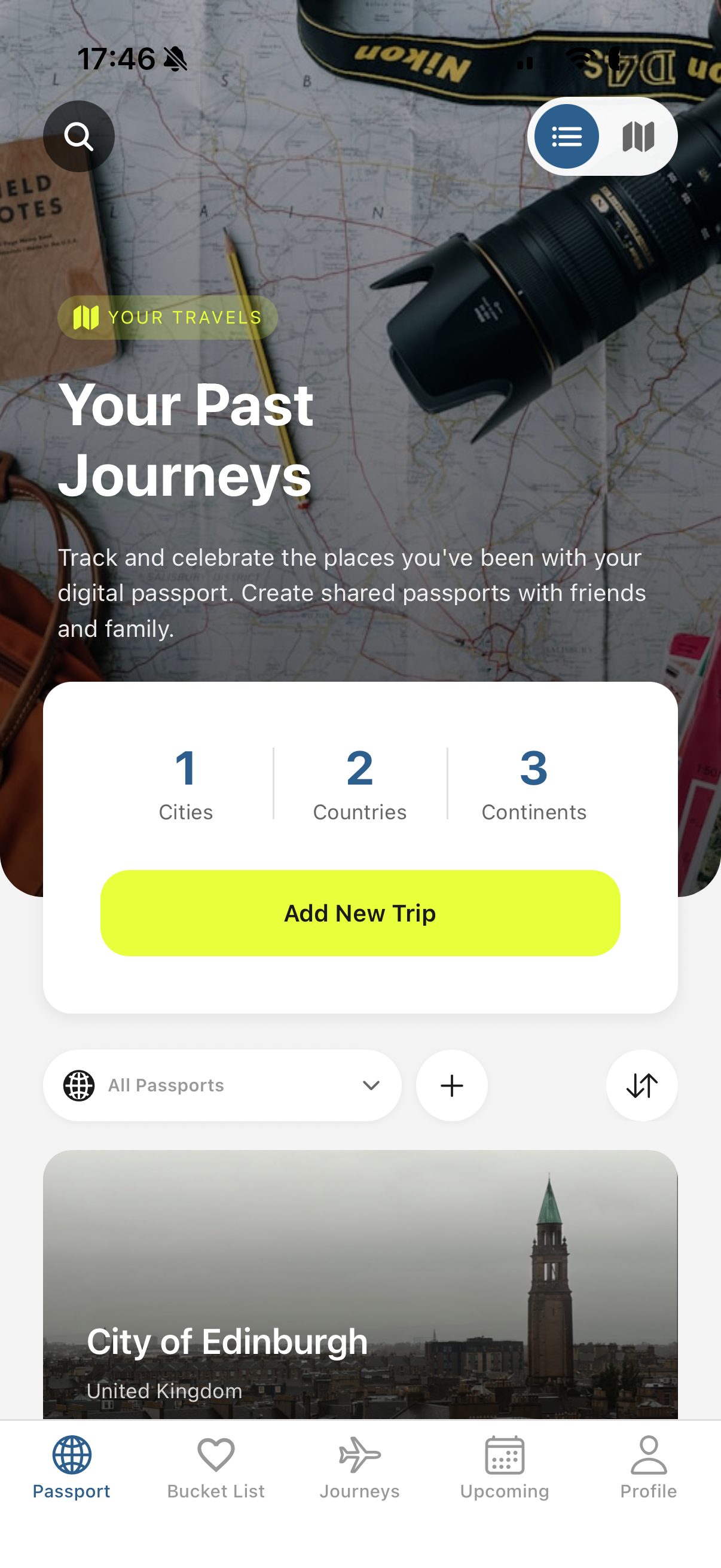 Digital Travel Passports