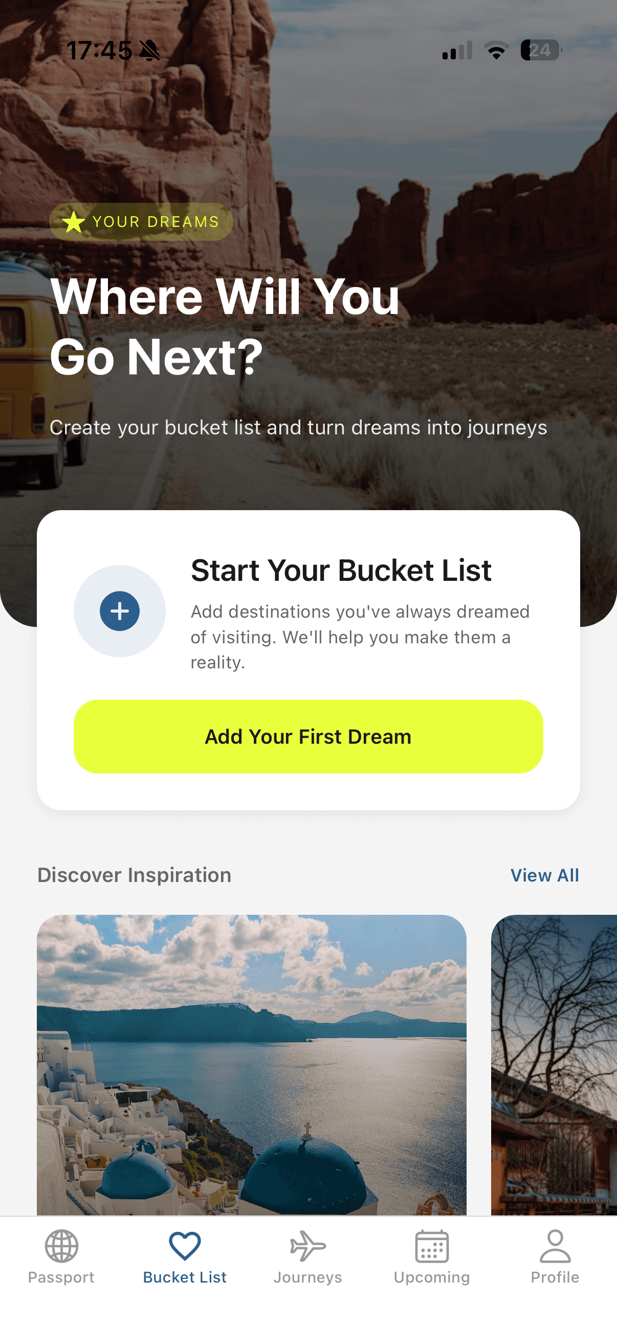 Journey app screenshot 2